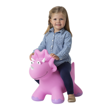 Load image into Gallery viewer, Bounce Buddies® Triceratops Bouncer Toy